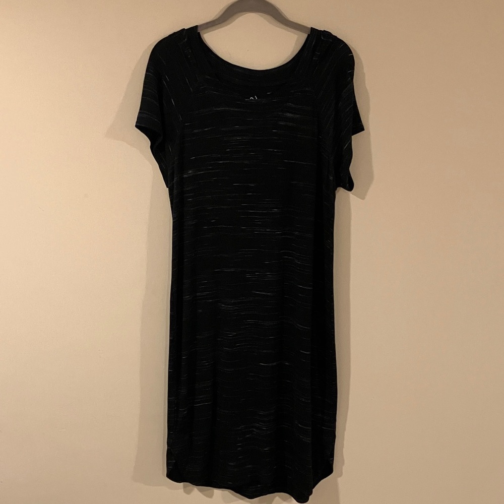 Made for Life Black Midi Dress with Hood